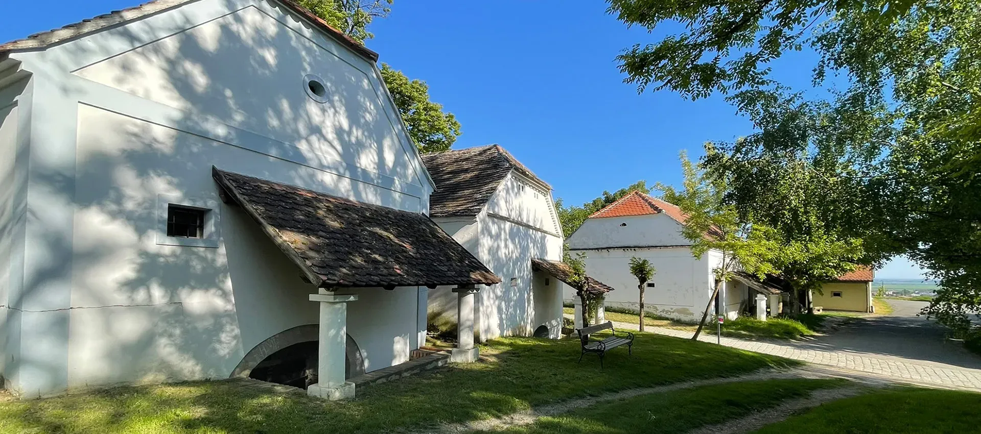 Kellergasse Loamgrui in Unterstinkenbrunn